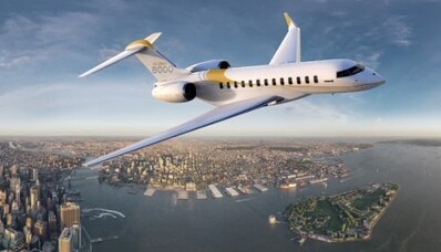 Bombardier Global 8000 Naujasis verslo aviacijos viršūnių susitikimas