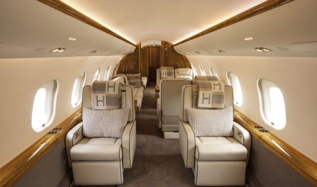 GLOBAL EXPRESS privatus reaktyvinis nuoma