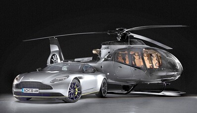„Aston Martin” gauna sraigtasparnį su Airbus!
