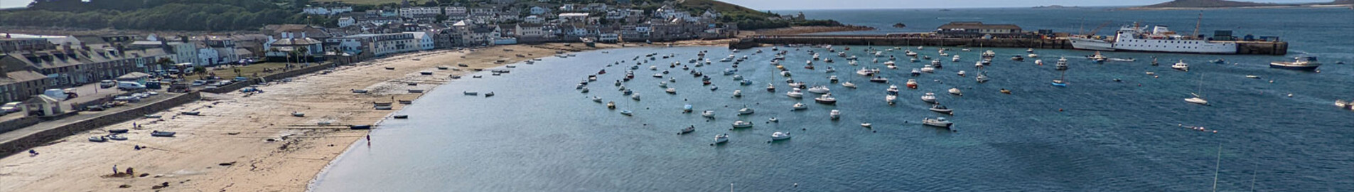 Hugh Town St Marys Scilly: privačios oro transporto priemonės vieta 