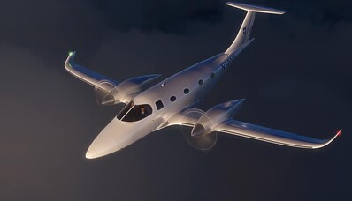 „Bye Aerospace” pristato savo regioninio elektrinio orlaivio projektą