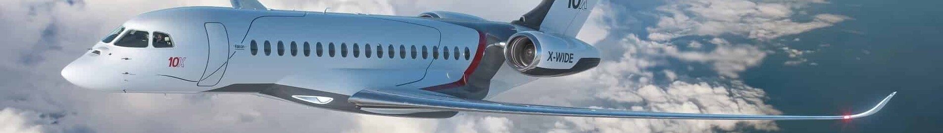 Dassault Aviacija pristato Falcon 10X, galingiausią privatų lėktuvą