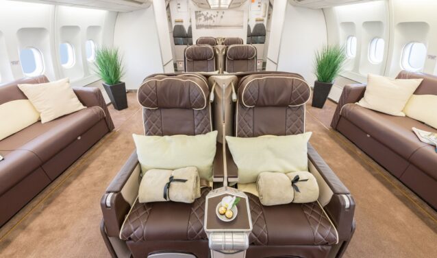 AIRBUS A340 VIP : Privataus lėktuvo nuoma 