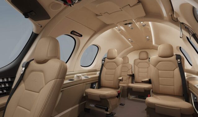 Vision Jet SF50 privačiu lėktuvu nuoma
