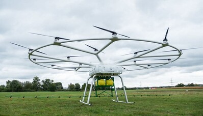 „VoloDrone” tikisi padaryti perversmą žemės ūkio transporto pasaulyje