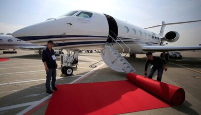 10 didžiausių milijardierių privačių lėktuvų