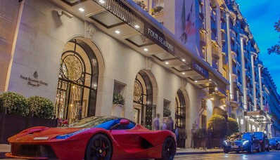 Prabangus viešbutis Paryžiuje: nepamirštama patirtis viešbutyje „Four Seasons Hotel George V
