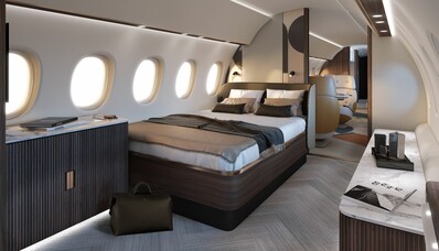 Miegojimas lėktuve Terre: dar viena privataus lėktuvo vizija