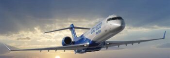 location jet privé, cabine MD 83 vide sièges blancs