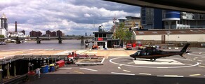 Londonas Battersea: sraigtasparnio nuoma