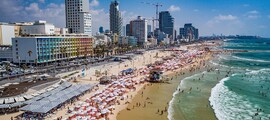 Londonas - Tel Avivas: privataus lėktuvo nuoma 
