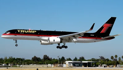 Donaldo Trumpo privatus lėktuvas – prabangos ir galios simbolis