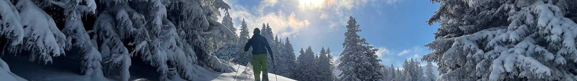 Slidinėjimo kryptys, pasiekiamos privačiu lėktuvu
