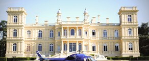 Château de Ferrières: skrydis sraigtasparniu