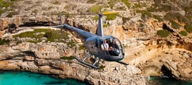 Ibiza - Formentera: pervežimas sraigtasparniu