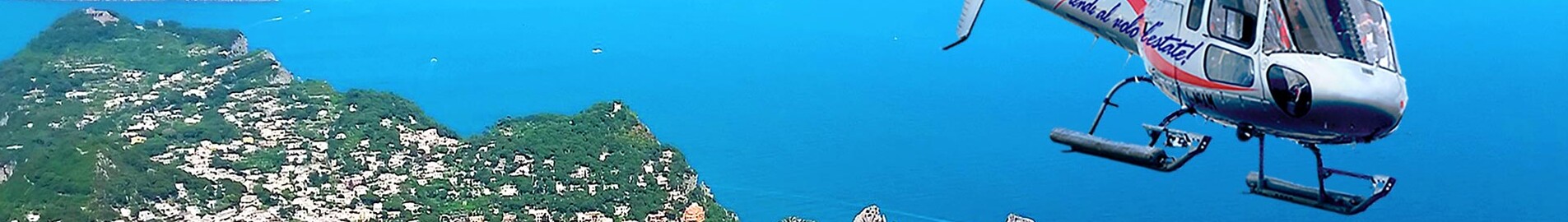 Salernas - Kapris: pervežimas sraigtasparniu