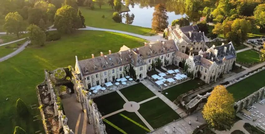 Abbaye des Vaux de Cernay: patirtis su sraigtasparniu