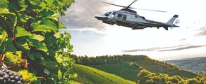 Burgundijos vynuogynai: patirtis su sraigtasparniu