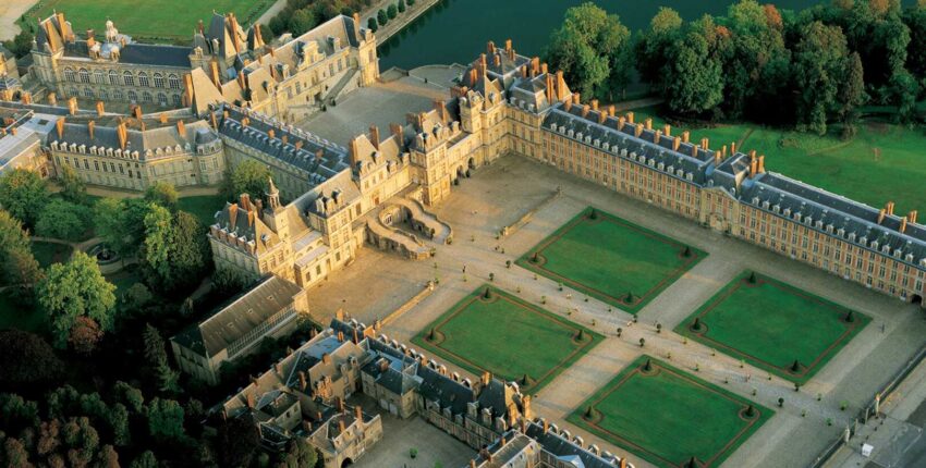 Château de Fontainebleau: skrydis sraigtasparniu