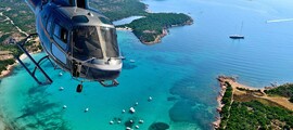 Forte dei Marmi: Pervežimas sraigtasparniu