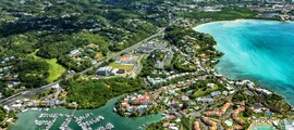Sent Kitsas - Sent Bartas: pervežimas sraigtasparniu