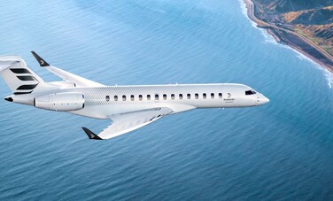 Bombardier Global 8000 kanados gamintojas pradėjo eksploatuoti greičiausią verslo lėktuvą nuo „Concorde” laikų